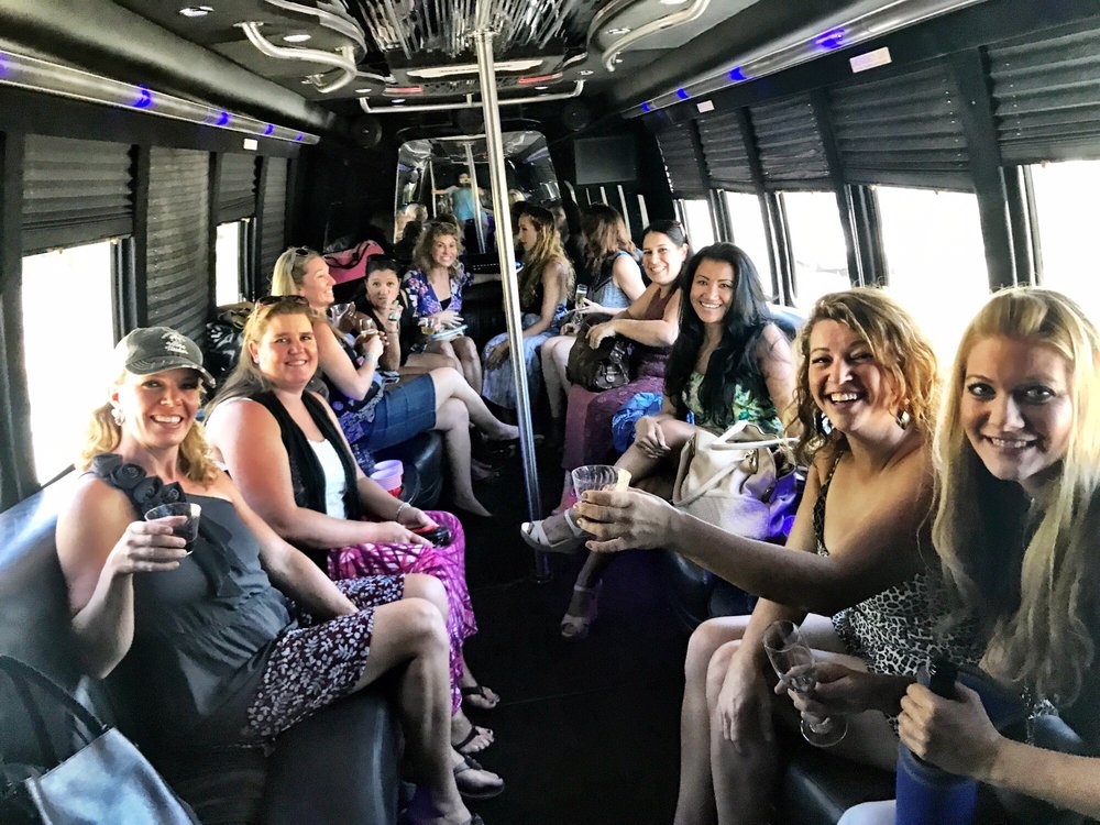 party bus and wine tour